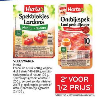 Alvo Vleeswaren herta aanbieding