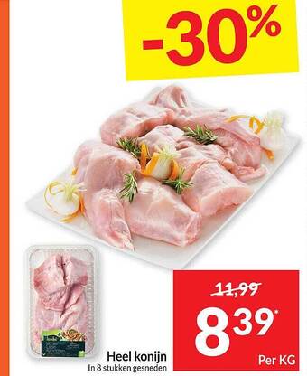 Intermarché Heel konijn aanbieding