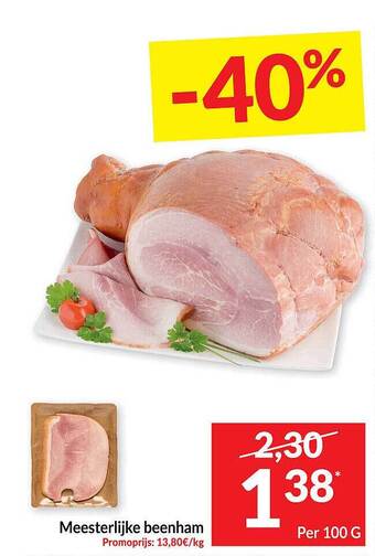 Intermarché Meesterlijke beenham aanbieding