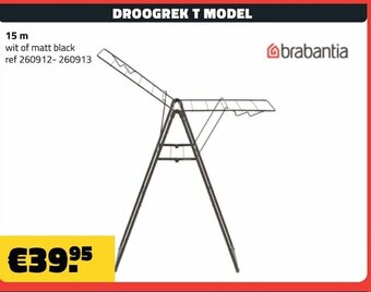 Brabantia Droogrek T model