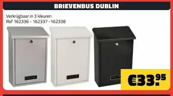 Bouwcenter Frans Vlaeminck Brievenbus Dublin aanbieding