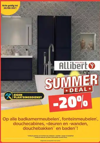 Bouwcenter Frans Vlaeminck Allibert - Summer Deal -20% aanbieding