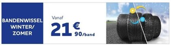 Bandenwissel winter/ zomer