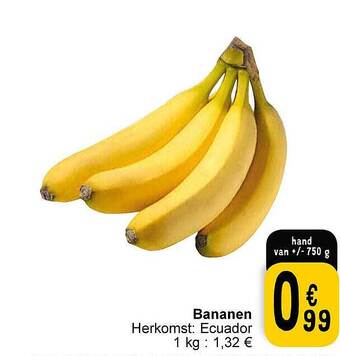 Cora Bananen aanbieding