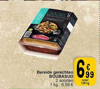 Bereide gerechten boubasud