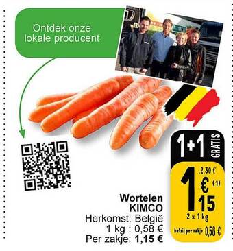 Cora Wortelen kimco aanbieding