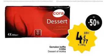 Cora Gemalen koffie aanbieding