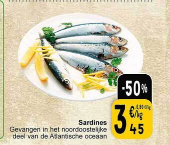 Cora Sardines aanbieding