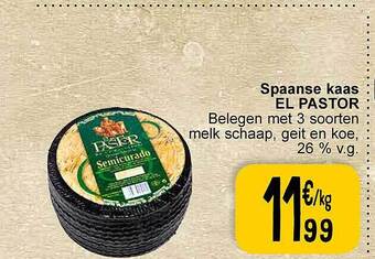 Cora Spaanse kaas el pastor aanbieding