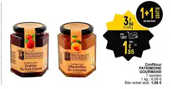 Cora Confituur patrimoine gourmand aanbieding