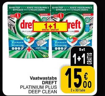 Cora Vaatwastabs dreft aanbieding