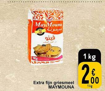 Cora Extra fijn griesmeel maymouna aanbieding