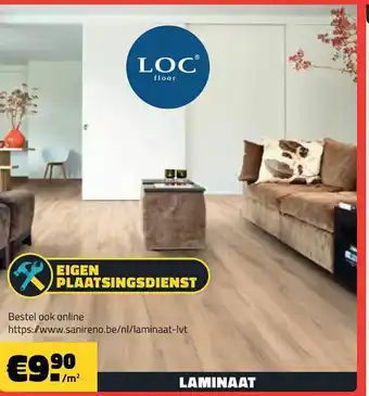 Bouwcenter Frans Vlaeminck Log Floor laminaat aanbieding