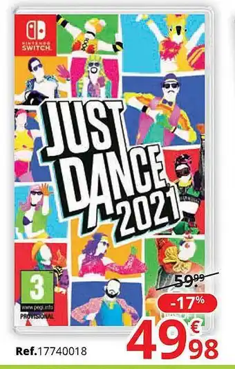 Nintendo Switch Just Dance 2021