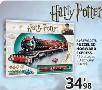 Harry Potter Puzzel 3d Hogward Express