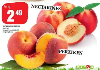 Nectarines of perziken