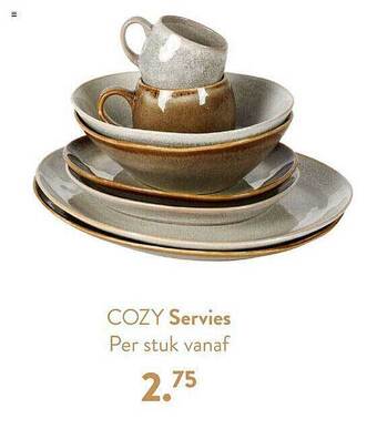 Cozy servies
