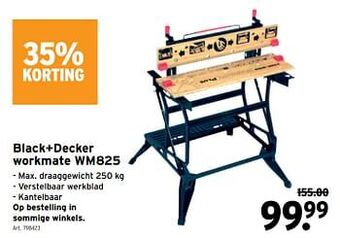 Black+decker workmate wm825