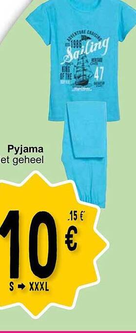 Cora Pyjama aanbieding