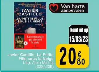 Cora Javier castillo, la petite fille sous la neige aanbieding