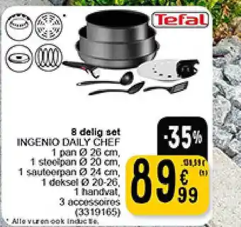 Cora 8delig set ingenio daily chef aanbieding