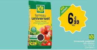 Cora Universele potgrond aanbieding