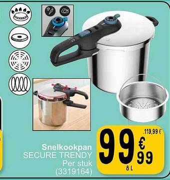 Cora Snelkookpan secure trendy aanbieding