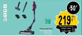 Cora Rowenta steelstofzuiger aanbieding
