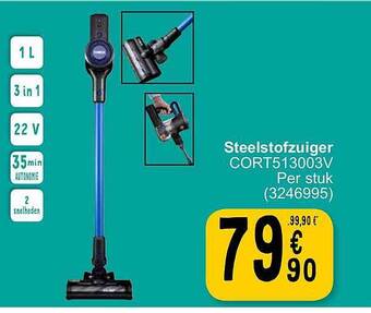 Cora Steelstofzuiger aanbieding