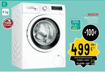 Cora Bosch wasmachine aanbieding
