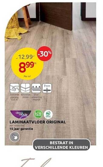 Brico Laminaatvloer original aanbieding