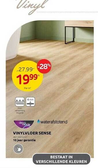Brico Vinylvloer sense aanbieding
