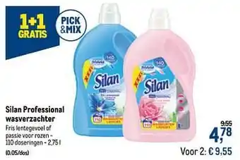 Makro Silan professional wasverzachter 2.75 l aanbieding