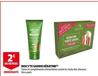 Biocyte gamme keratine