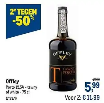 Offley porto 19,5% - tawny of white