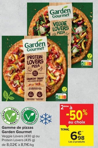 Garden Gourmet veggie lovers 430G