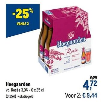 Hoegaarden rosée