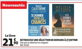 Auchan Retrouvez une selection de romans a offrir le livre aanbieding