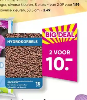 Hydrokorrels 10 liter per zak