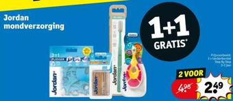 Kruidvat Jordan mondverzorging aanbieding