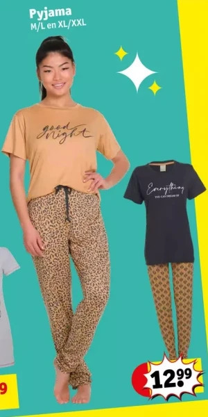 Kruidvat Pyjama aanbieding