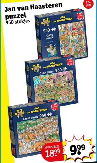 Kruidvat Jan van haasteren puzzel aanbieding