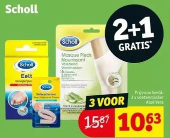 Kruidvat Scholl aanbieding