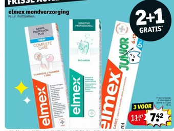 Kruidvat Elmex mondverzorging aanbieding