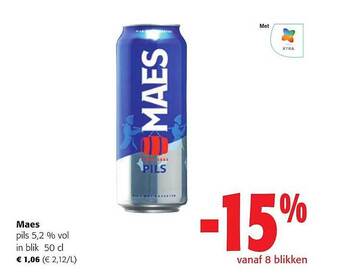 Colruyt Maes pils aanbieding