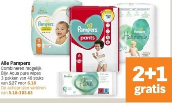 Albert Heijn Alle pampers aanbieding