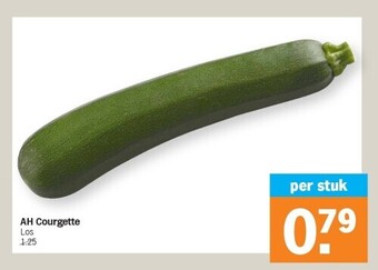 Albert Heijn Ah courgette aanbieding