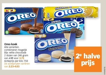 Albert Heijn Oreo koek aanbieding