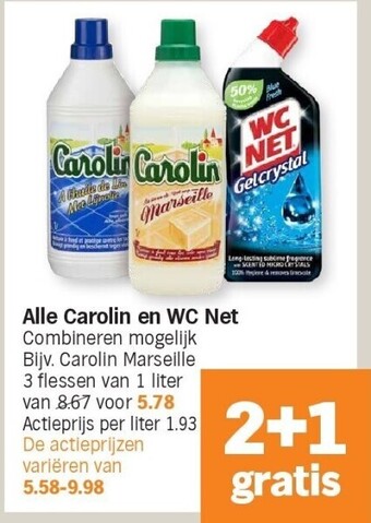 Alle carolin en wc net