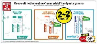 Kruidvat Meridol tandpasta aanbieding